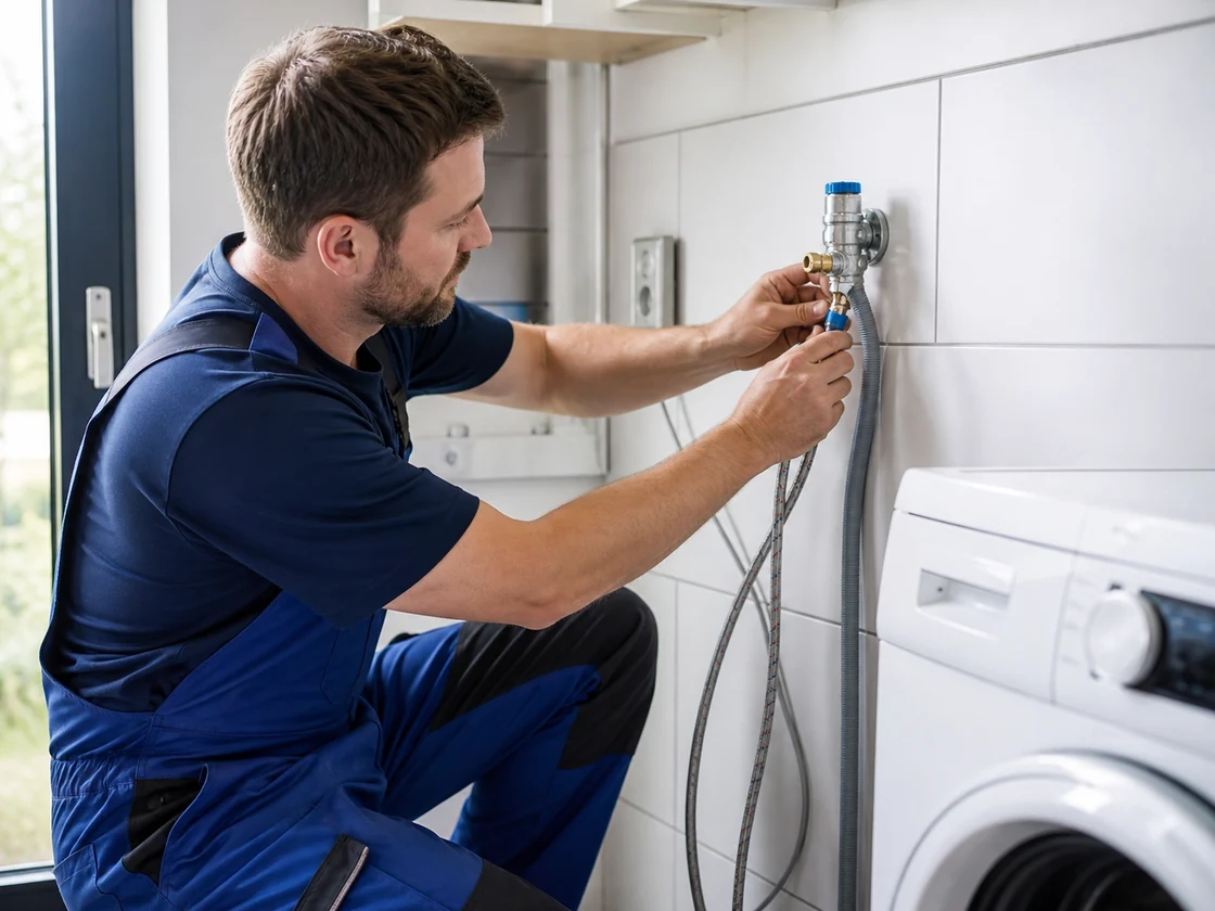 Professionelle Ausrüstung für Sanitärservice